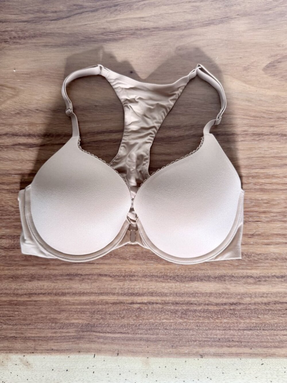 Victoria's Secret Body by Victoria 32DD Perfect Shape Nude Racerback Bra